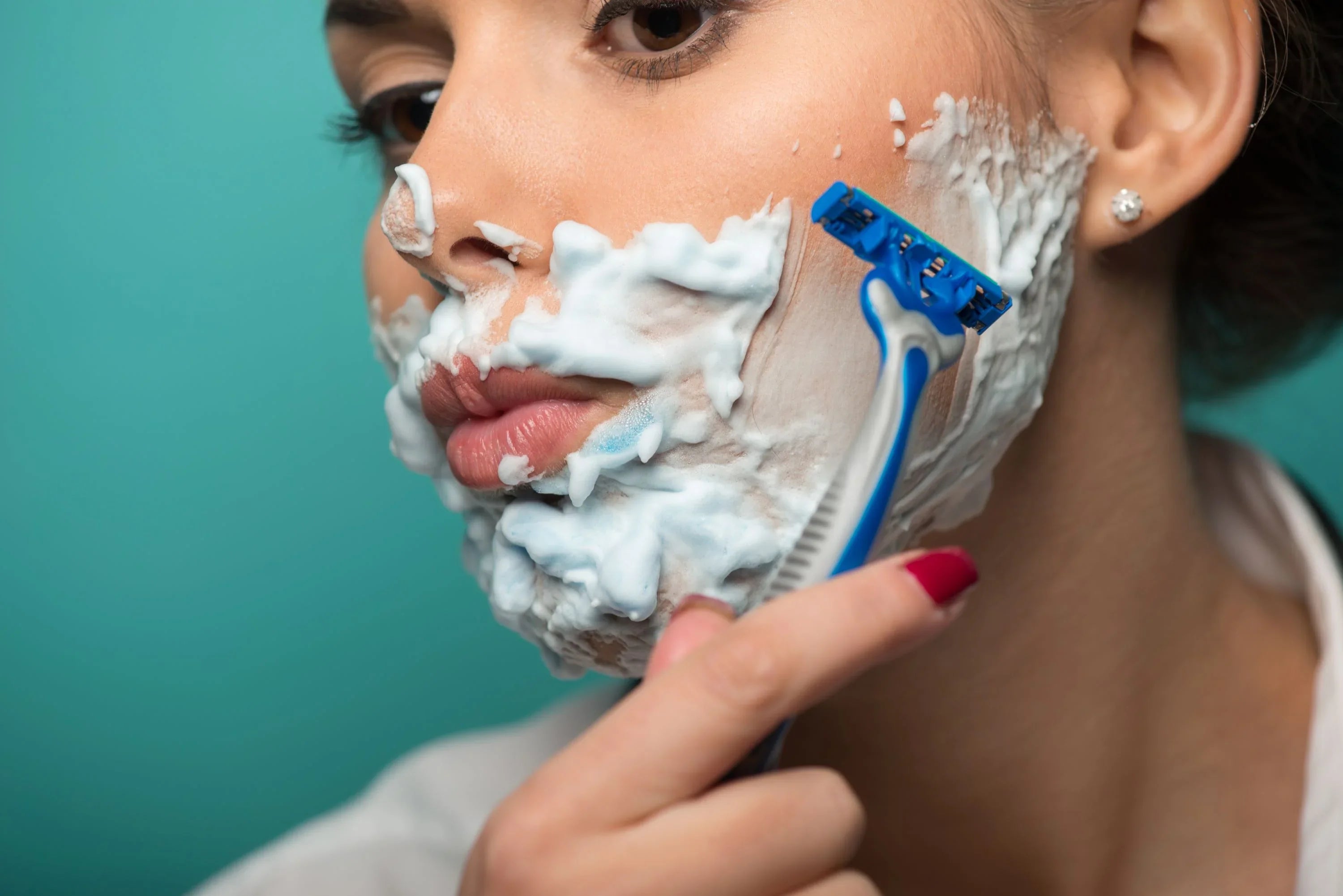 Hiding beard shadow or facial hair - The Breast Form Store UK